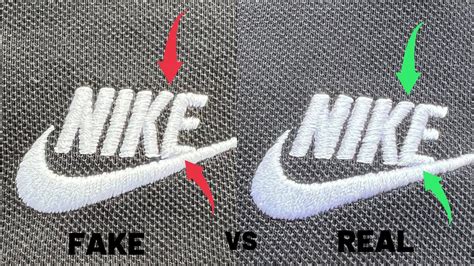 nike logo fake vs real jackety|how to detect a fake nike.